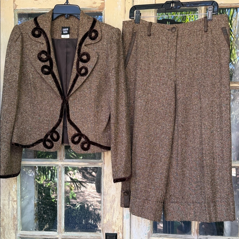 Sharon Young Vintage Gaucho pants set